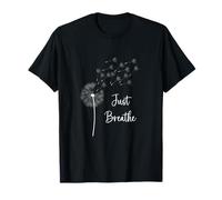 Motif Pissenlit Just Breathe Wildflower Make a Wish T-Shirt