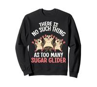 Motif planeur en sucre amusant pour propriétaire d'animal de compagnie Sweatshirt