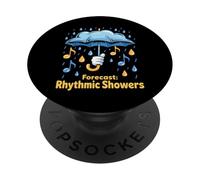 Motif Pluie Musicale PopSockets PopGrip Adhésif