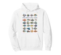 Motif Poisson coloré Anna Maria Island Floride Sweat à Capuche