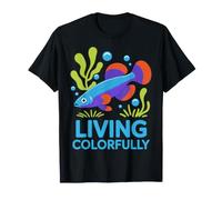 Motif Poisson coloré - Art océanique Vibrant T-Shirt