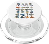 Motif Poisson coloré St Augustine Floride PopSockets PopGrip pour MagSafe
