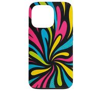 Motif Pop Art coloré Trippy Coque pour iPhone 13 Pro
