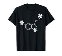 Motif psychédélique et molécule de sérotonine T-Shirt