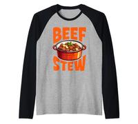 Motif ragoût de bœuf Audacieux Manche Raglan