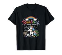 Motif Rainbow are My Spirit Unicorn Wrangler T-Shirt