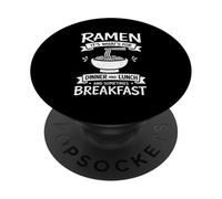 Motif Ramen It's What's for Dinner Lunch Food Japonais PopSockets PopGrip Adhésif