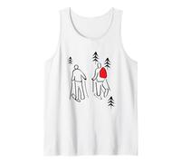 Motif Raquettes à Neige illustré Débardeur