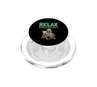 Motif Raton Laveur « Nothing is Under Control » PopSockets PopGrip pour MagSafe