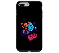 Motif rétro en Forme de Fruit de Surf au néon Ride The Sweet Wave Coque pour iPhone 7 Plus/8 Plus