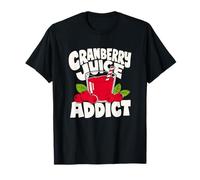 Motif rétro pour Amoureux du jus de Canneberge T-Shirt