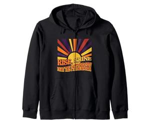 Motif rétro Rise Shine Fight The Patriarchy Sunburst Sweat à Capuche