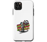 Motif rétro Stunt Rider pour vélo Tout-Terrain à Une Roue Coque pour iPhone 11 Pro Max