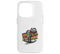 Motif rétro Stunt Rider pour vélo Tout-Terrain à Une Roue Coque pour iPhone 14 Pro