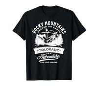 Motif Rocky Mountains Colorado Heaven on Earth T-Shirt