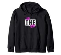 Motif rose Take The Risk Sweat à Capuche