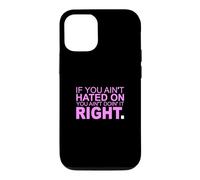 Motif Rose « You Can Hate Me Now » Coque pour iPhone 12/12 Pro