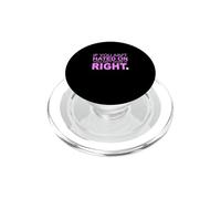 Motif Rose « You Can Hate Me Now » PopSockets PopGrip pour MagSafe