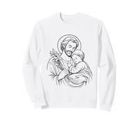 Motif Saint Joseph Catholique Fête des Pères Sweatshirt