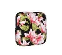Motif sans Couture avec Fleur de Magnolia, Pochettes de Rangement pour Serviettes hygiéniques, Pochettes menstruelles pour Femmes et Adolescentes