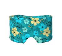Motif sans couture de fleurs de printemps,Masque pour les yeux bloquant la lumière Cache-yeux et cache-oreilles pour le sommeil