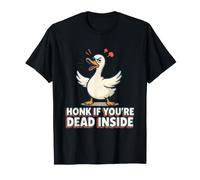Motif Sarcastique Amusant « If You're Dead Inside » T-Shirt