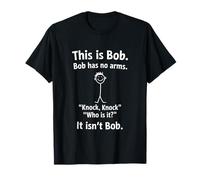 Motif sarcastique Knock Who Is It pour adultes drôle T-Shirt