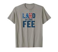 Motif Satire Patriotique Land of The Fee T-Shirt