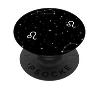 Motif Signe du Lion Astrologie PopSockets PopGrip Adhésif