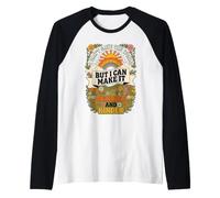 Motif Solaire rétro Arc-en-Ciel étrange et pour Enfants Manche Raglan