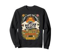 Motif Solaire rétro Arc-en-Ciel étrange et pour Enfants Sweatshirt