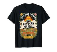 Motif Solaire rétro Arc-en-Ciel étrange et pour Enfants T-Shirt Graphique avec Valeur