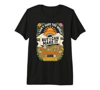 Motif Solaire rétro Arc-en-Ciel étrange et pour Enfants T-Shirt Haut de Gamme