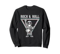 Motif Soldat Guitare Rock & Roll Sweatshirt