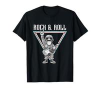 Motif Soldat Guitare Rock & Roll T-Shirt