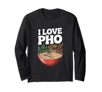 Motif Soupe vietnamienne I Love Pho Manche Longue