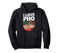 Motif Soupe vietnamienne I Love Pho Sweat à Capuche