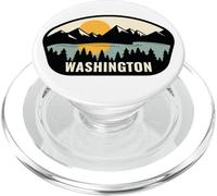 Motif Souvenir de l'État de Washington aux États-Unis PopSockets PopGrip pour MagSafe