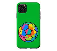Motif sphère de Football rétro Style Bande dessinée Coque pour iPhone 11 Pro Max