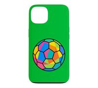 Motif sphère de Football rétro Style Bande dessinée Coque pour iPhone 13