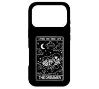 Motif Squelette Tarot The Dreamer Living Dead Life Coque pour iPhone 17 Pro