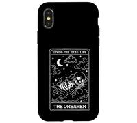 Motif Squelette Tarot The Dreamer Living Dead Life Coque pour iPhone X/XS