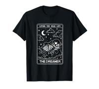 Motif Squelette Tarot The Dreamer Living Dead Life T-Shirt