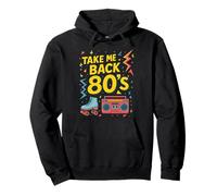 Motif « Take Me Back to the 80's Sweet Memories » Sweat à Capuche