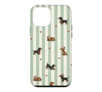 Motif Teckel Mignon Chien Wiener Coque pour iPhone 12 Mini