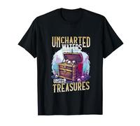 Motif tête de mort et os croisés Uncharted Waters T-Shirt