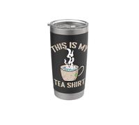 Motif « This is My Tea » Gobelet isotherme en acier inoxydable double paroi