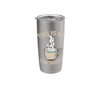 Motif « This is My Tea » Gobelet isotherme en acier inoxydable double paroi