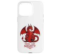 Motif Thou Art Mighty Match Day Coque pour iPhone 15 Pro Max