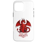Motif Thou Art Mighty Match Day Coque pour iPhone 16 Pro Max